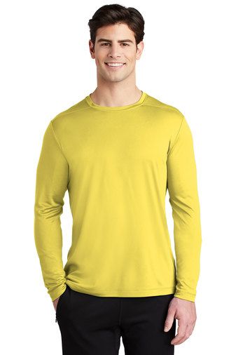 Sport-Tek ® Posi-UV™ Pro Adult Unisex 4-ounce 100% Polyester Long Sleeve T-shirt